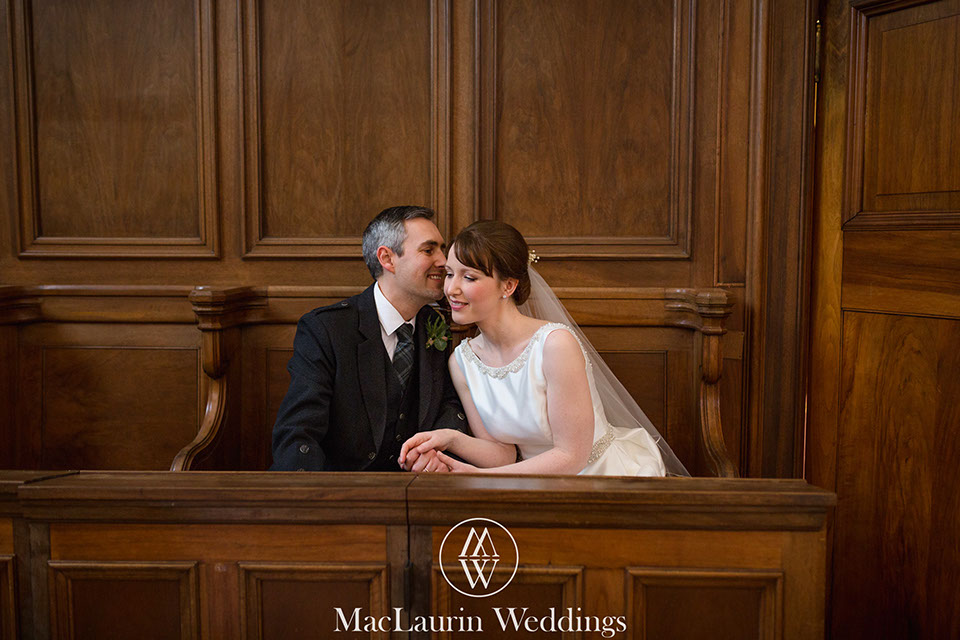 bride and groom portrait bride and groom at the rivers suite napier edinburgh
