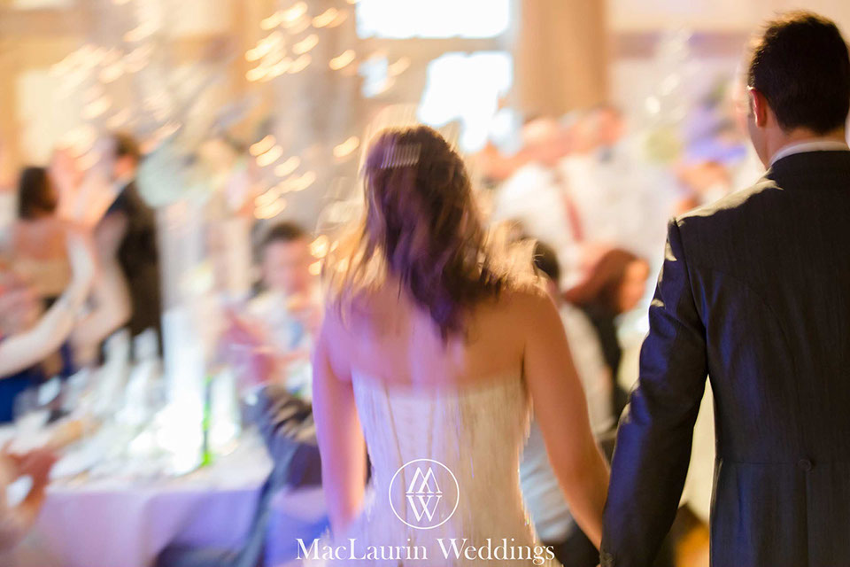 wedding couple entering the reception wedding couple entering the reception