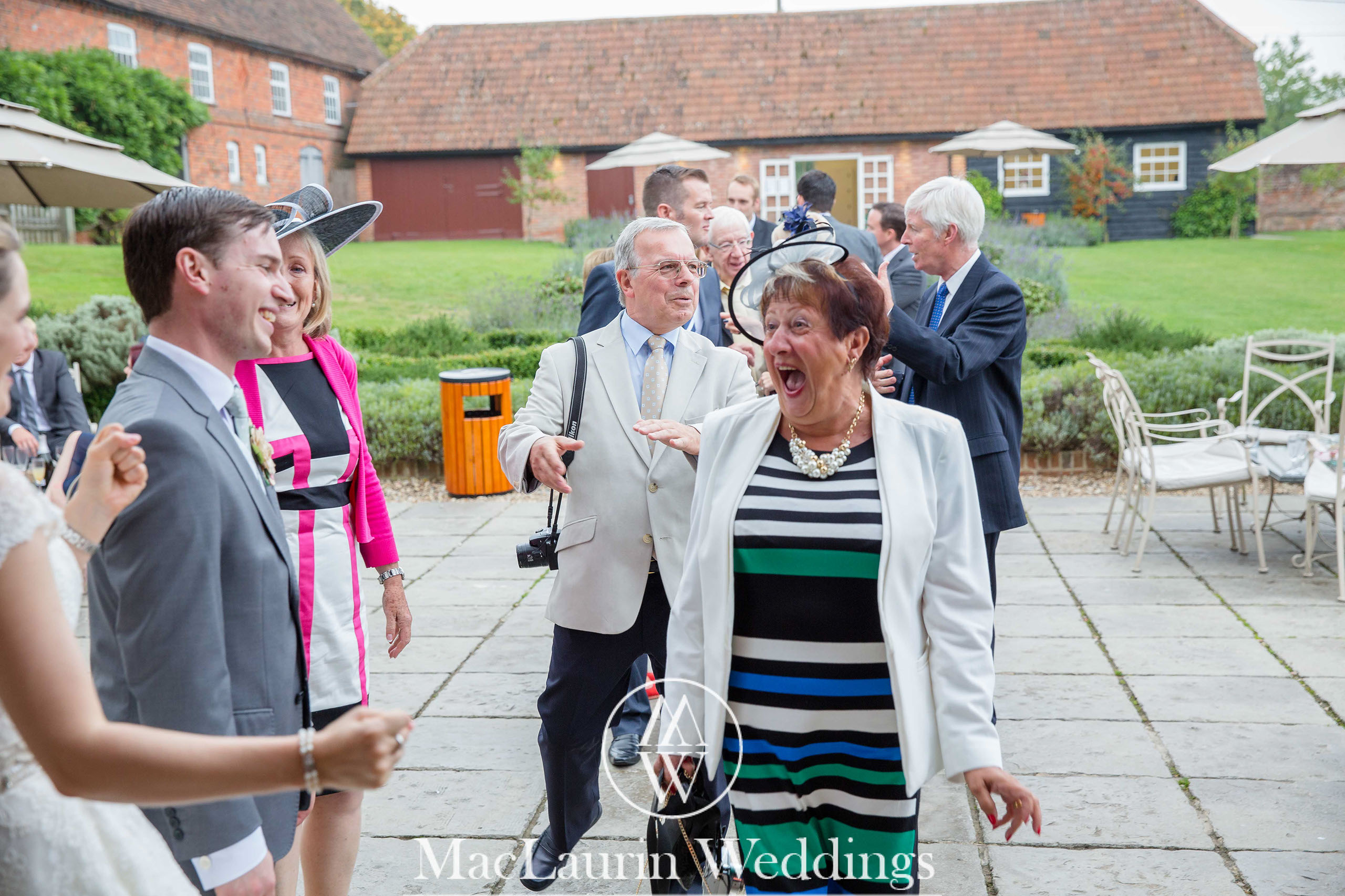 wedding hat and lovely smile, scotland wedding hat and guest with lovely smile, scotland