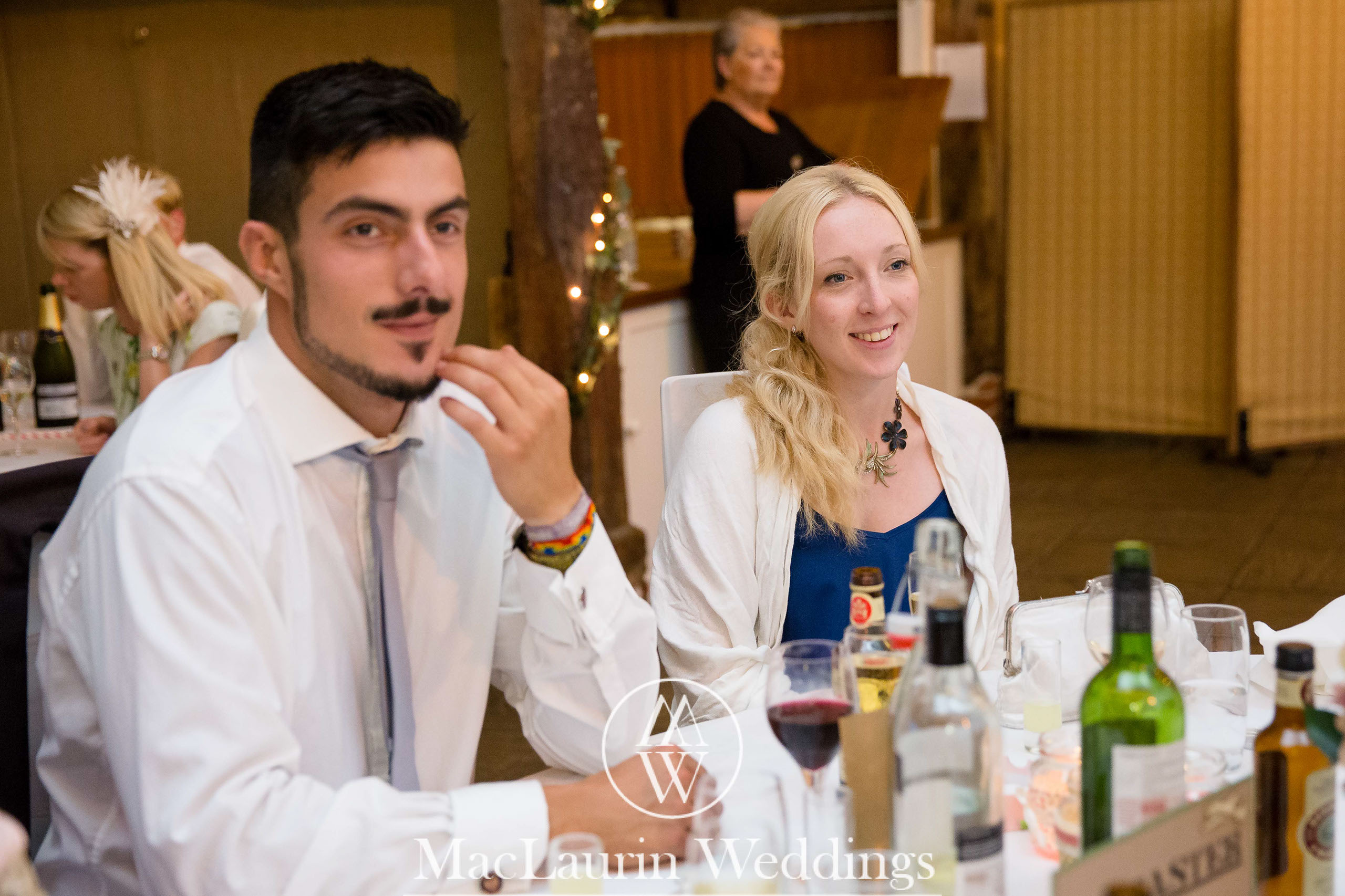wedding hat and lovely smile, scotland wedding hat and guest with lovely smile, scotland