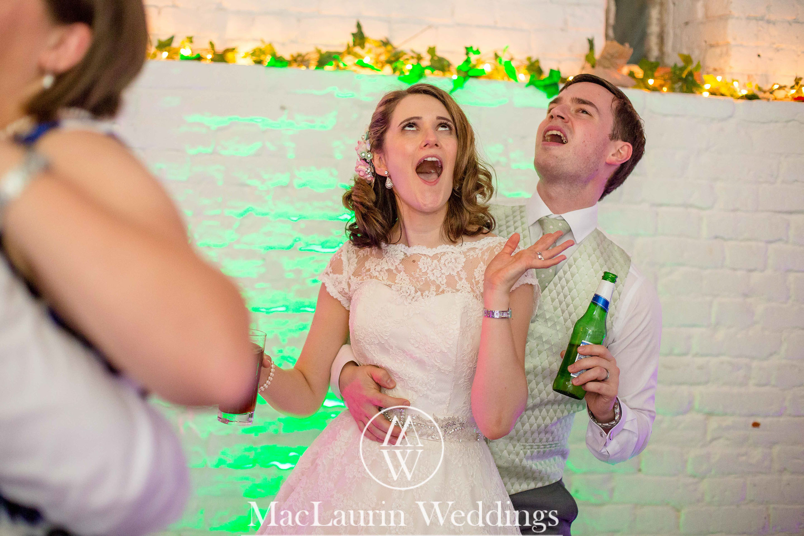 wedding hat and lovely smile, scotland wedding hat and guest with lovely smile, scotland