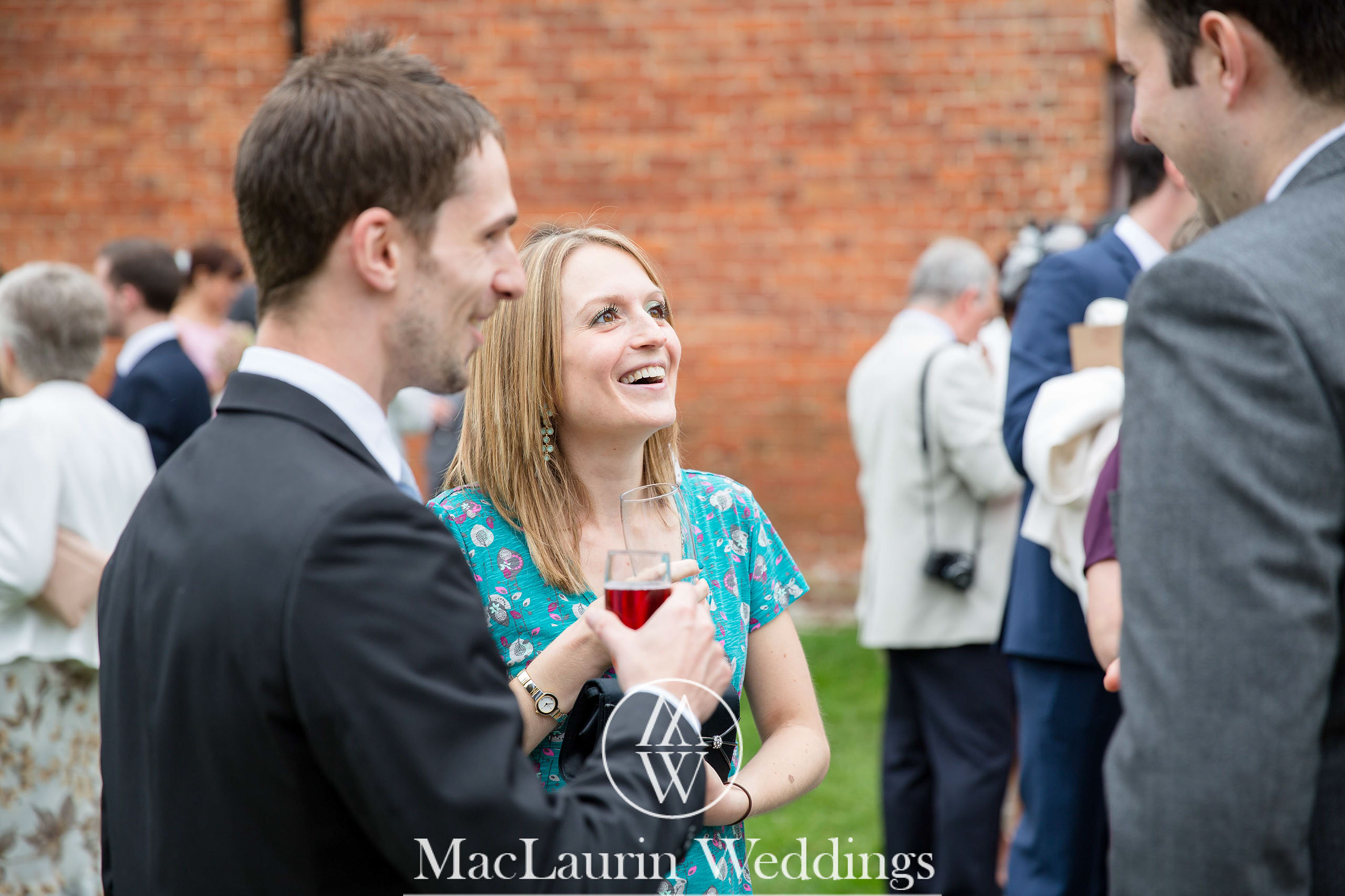 wedding hat and lovely smile, scotland wedding hat and guest with lovely smile, scotland