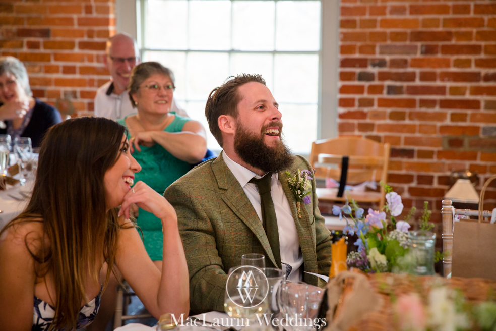 wedding hat and lovely smile, scotland wedding hat and guest with lovely smile, scotland