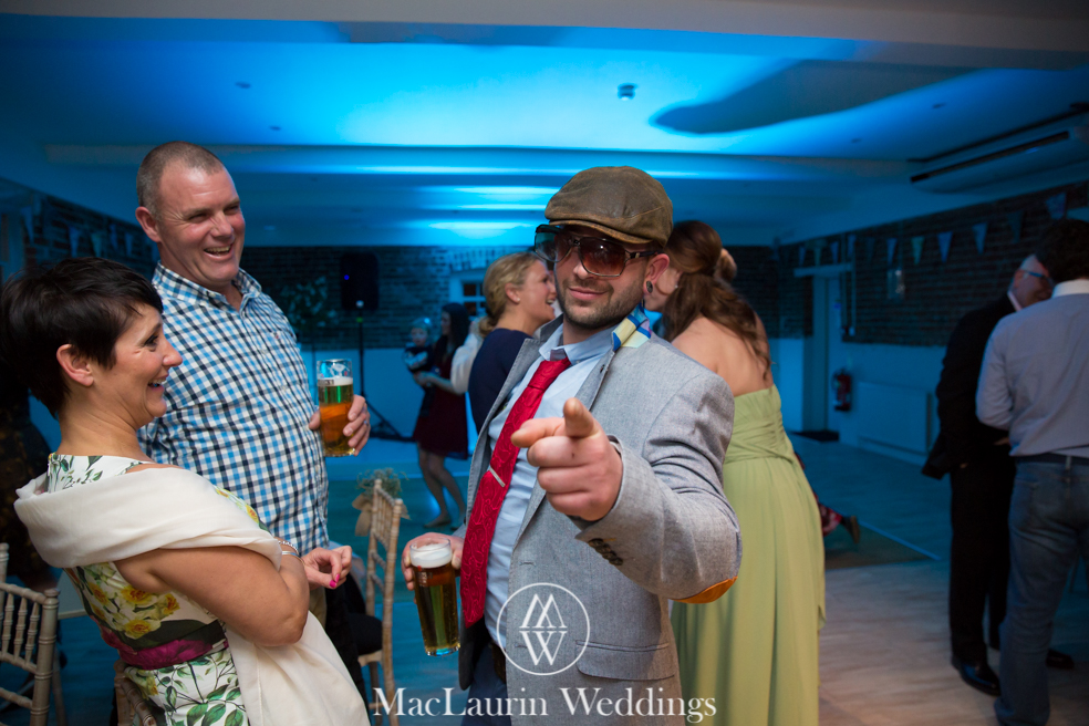 wedding hat and lovely smile, scotland wedding hat and guest with lovely smile, scotland