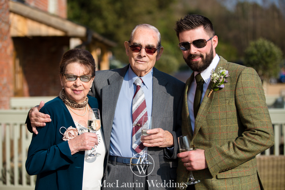 wedding hat and lovely smile, scotland wedding hat and guest with lovely smile, scotland
