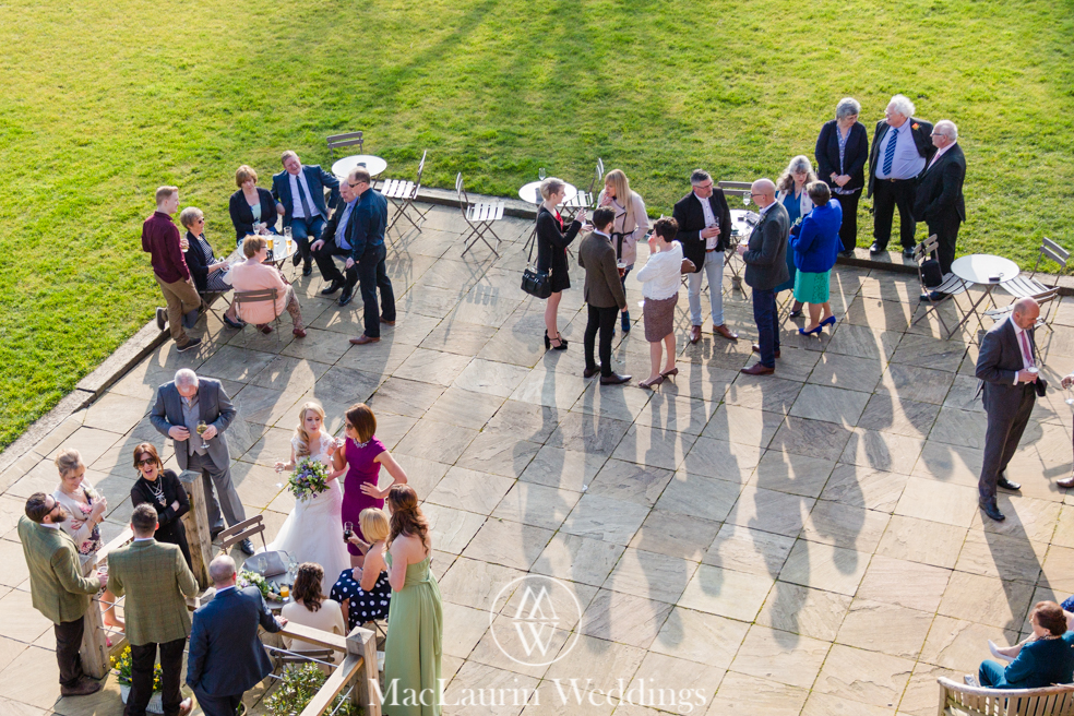wedding hat and lovely smile, scotland wedding hat and guest with lovely smile, scotland
