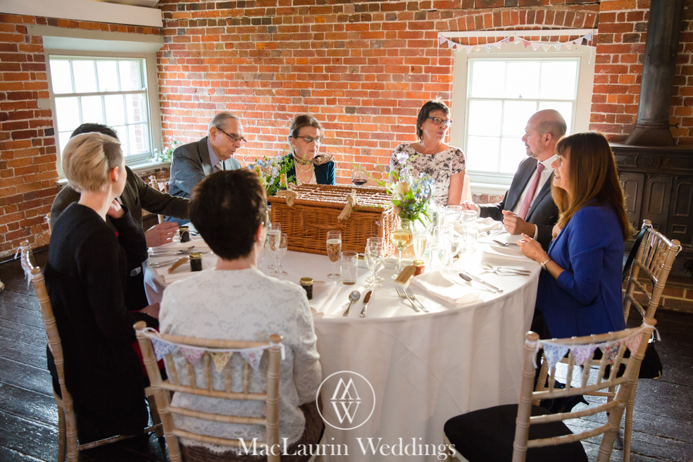 wedding hat and lovely smile, scotland wedding hat and guest with lovely smile, scotland
